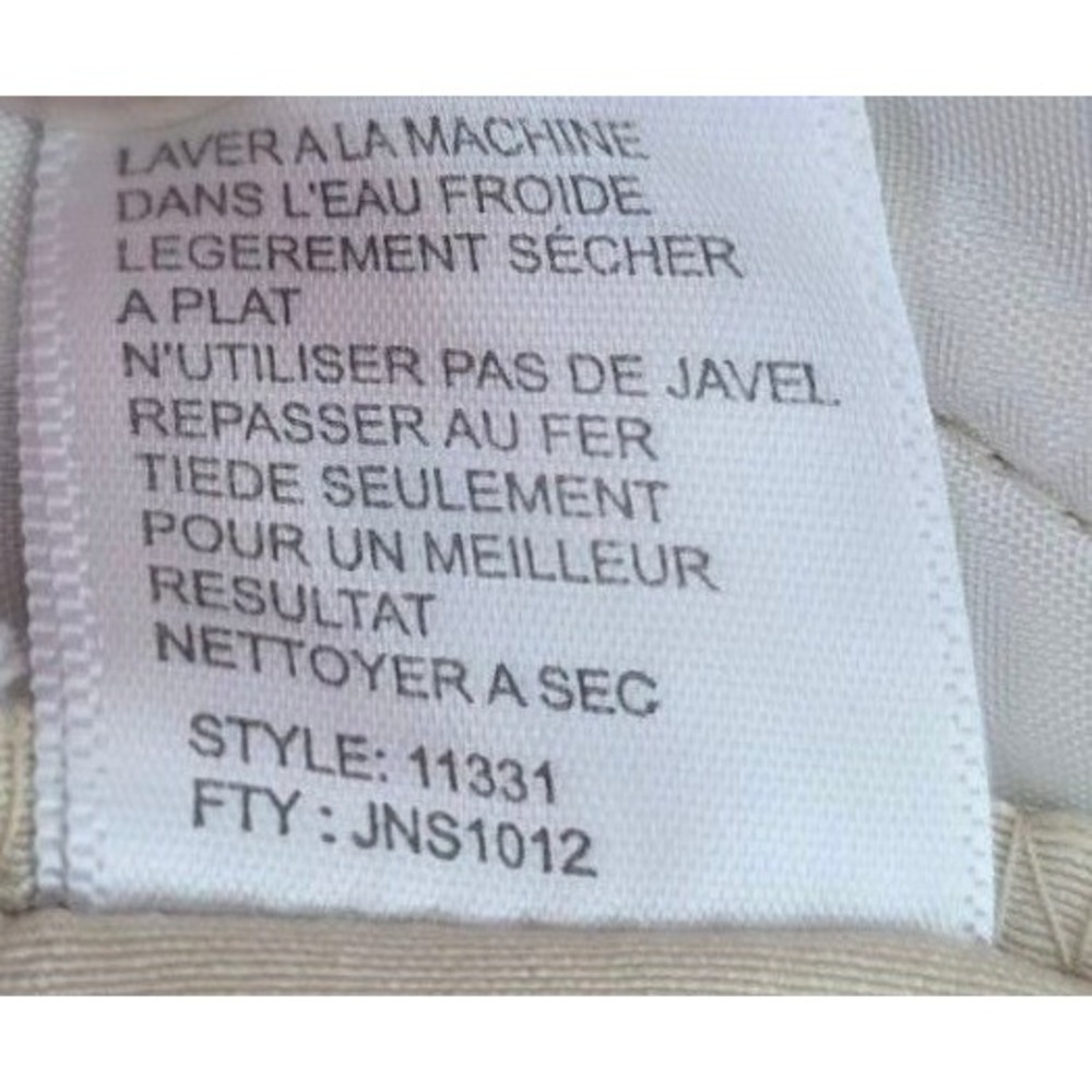 Jamie Sadock Womens Tan Khaki Golf Capri Pants Zipper Pockets Size 14 11331 - Picture 9 of 9